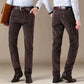 Pantalón de pana de ajuste clásico para hombres