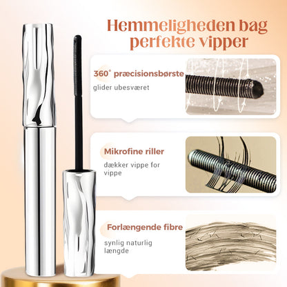 Vandfast Fiber Mascara – Øjeblikkelig Længde og Bukning