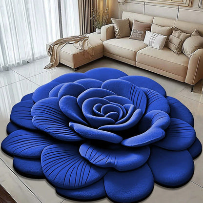 🌺Oferta Por Tiempo Limitado🌺Alfombra Floral de Felpa y Tierra de Diatomeas