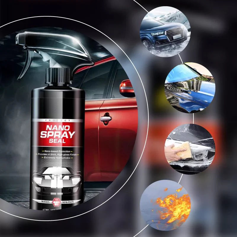 🎁Gran regalo para el coche🚗Spray de revestimiento de cristal para el coche