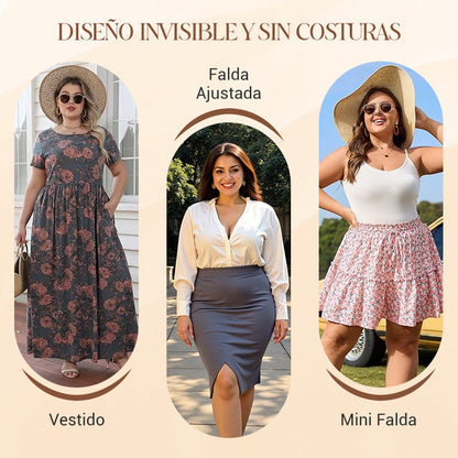 Pantalones cortos moldeadores de cintura alta para muje