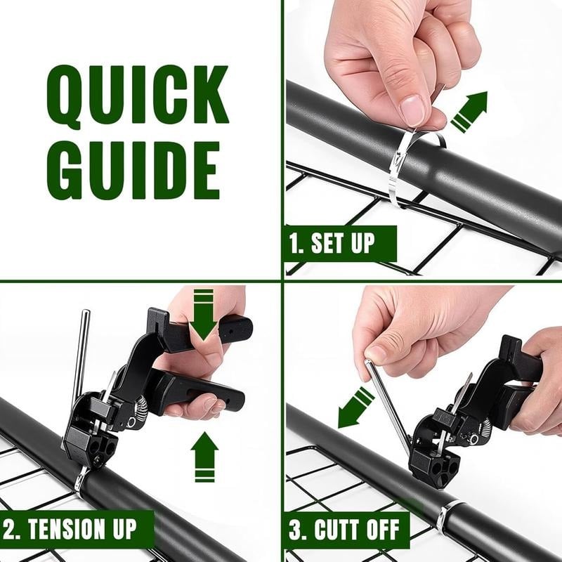 🔥 Kit de bridas de acero inoxidable 304 | 4 veces más resistentes que las de plástico | ¡50 % de descuento en Pro Tool!
