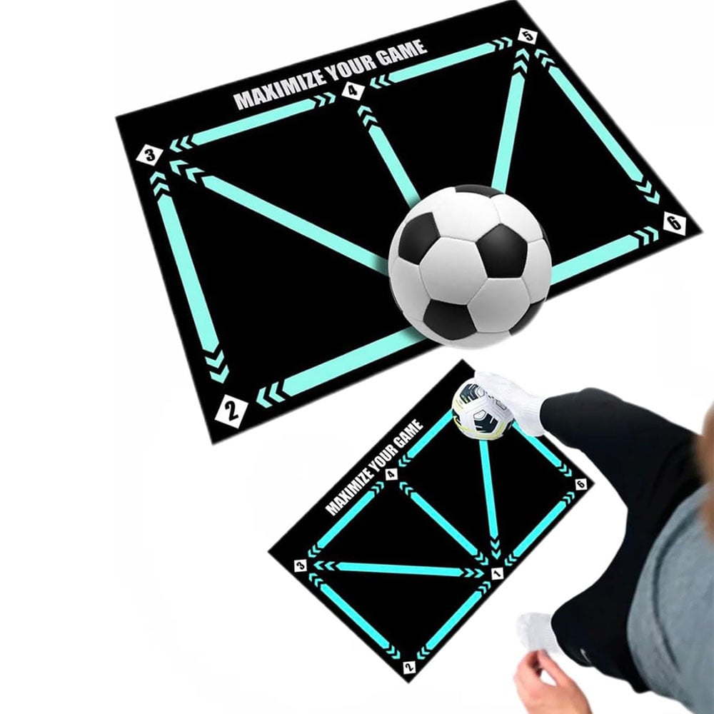 🎅OFERTA DE ÚLTIMO DÍA 50% DE DESCUENTO - ⚽Tapete de tren de fútbol para todos los niveles Antideslizante Silencioso