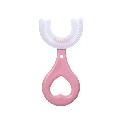 🦷Todos los niños redondeados Cepillo de dientes en forma de U🎁
