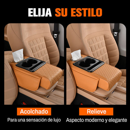 🚗💺Almohadilla multifuncional para reposabrazos – ¡Comodidad y práctica en tu auto!（Envío gratuito para 2 piezas））
