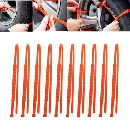💥 Cadenas de nieve reutilizables para coches