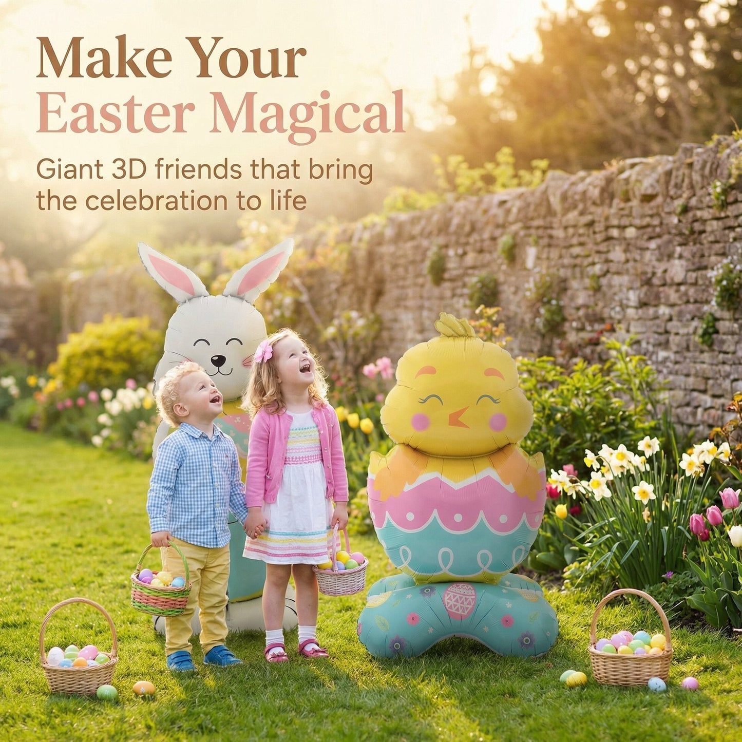 🐰OFERTA DE SEMANA SANTA🎈¡Listo para tus celebraciones, con un globo que une alegría, economía y practicidad! 🐰