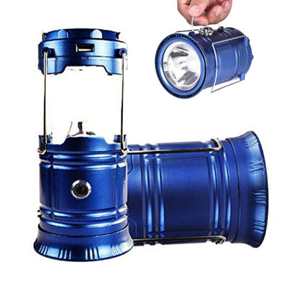 💥 HALV PRIS — KUN I DAG! ⛺️ Genopladelig solcelledrevet campinglygte – sammenklappelig LED, IPX4 vandtæt 💡 Magnetisk fod og sammenklappelig krog 🏔️ Perfekt til camping, vandreture og strømafbrydelser 🔋