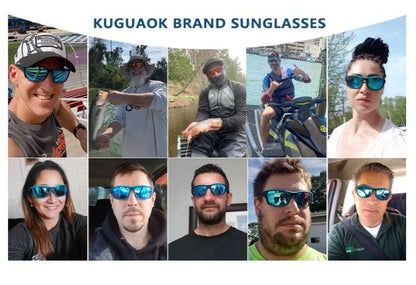 2023 Gafas de sol deportivas para hombre con lente polarizada antirreflejos