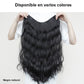 Extensiones de cabello con clip en forma de U con efecto de ondas de agua