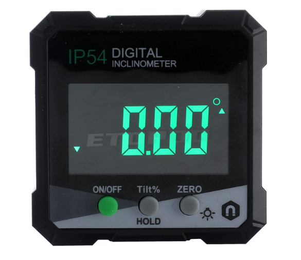 Mini LCD Inclinómetro digital Medidor de ángulo