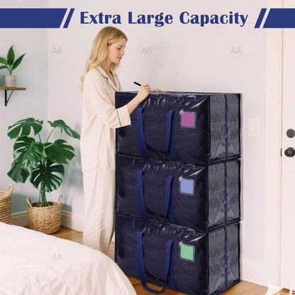 🏠¡OFERTA DE AÑO NUEVO!🛍️ Bolsa multifuncional y resistente XL para almacenamiento y mudanzas ✈️