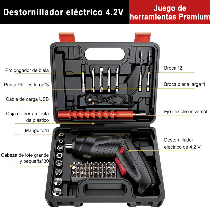 🔥Venta caliente👍Destornillador eléctrico alemán multifunción y potente