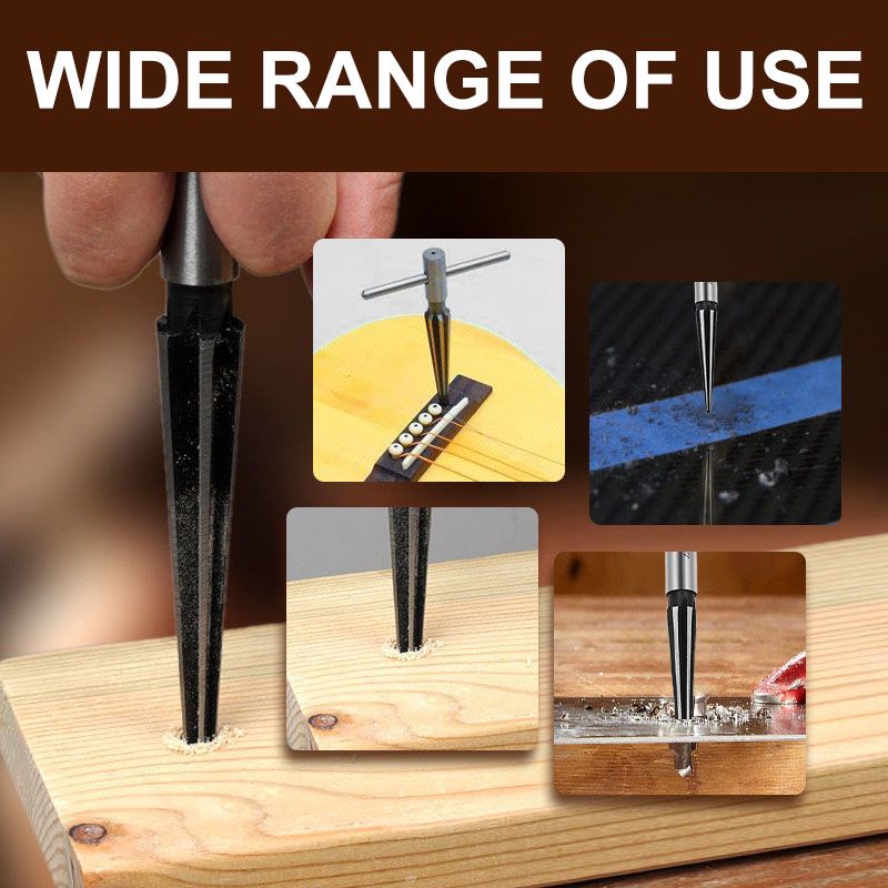 Escariador cónico con mango en T