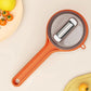 Peeler multifuncional con cubo de almacenamiento de desechos