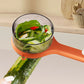 Peeler multifuncional con cubo de almacenamiento de desechos