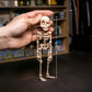 👻🎉Figura magnética de esqueleto vintage impresa en 3D🎃