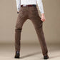 Pantalón de pana de ajuste clásico para hombres