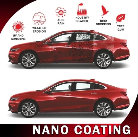 Reparación en spray para rayones de coche (Adecuado para pintura de coches de todos los colores)