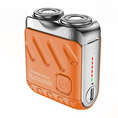 🔥 ¡Último día 50% de descuento!🔥 Afeitadora eléctrica portátil rotativa de doble anillo