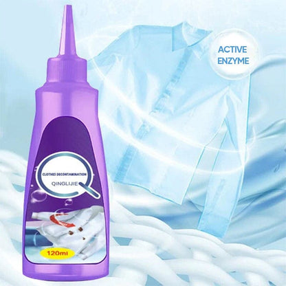 Quitamanchas de cera con enzimas activas - Protector de camisa blanco