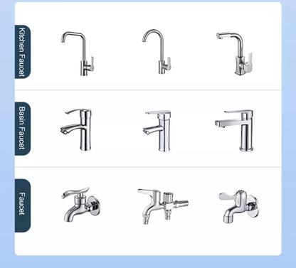 Para la salud de tu familia* Purificador de agua para grifo radiante con filtración de cinco capas