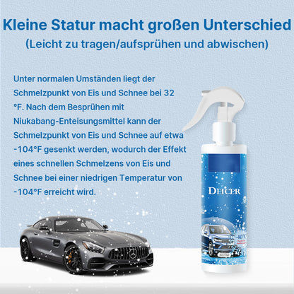 🔥Imprescindible para días de nieve💖Spray Descongelante para Autos