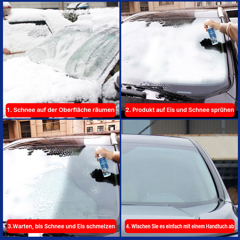 🔥Imprescindible para días de nieve💖Spray Descongelante para Autos