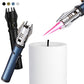 [Creative gift] Large, windproof multifunctional welding flash lamp lighter