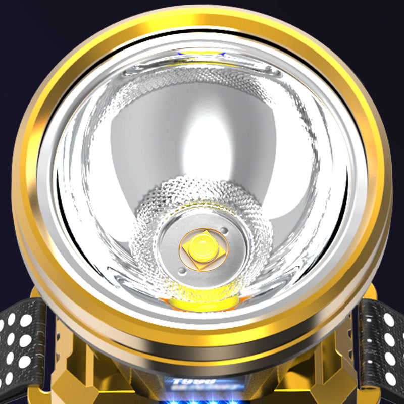 Linterna frontal LED recargable superbrillante para exteriores