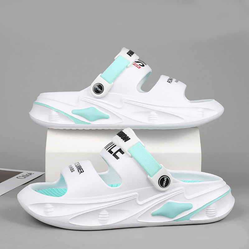 ✨ Oferta por tiempo limitado ✨Sandalias gruesas y acolchadas con un agarre hinchable.