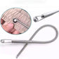 Herramienta multifuncional plegable con cordón elástico para enhebrar