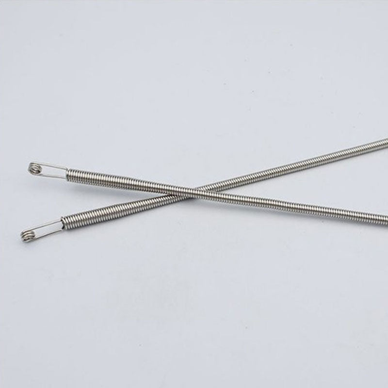 Herramienta multifuncional plegable con cordón elástico para enhebrar