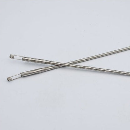 Herramienta multifuncional plegable con cordón elástico para enhebrar