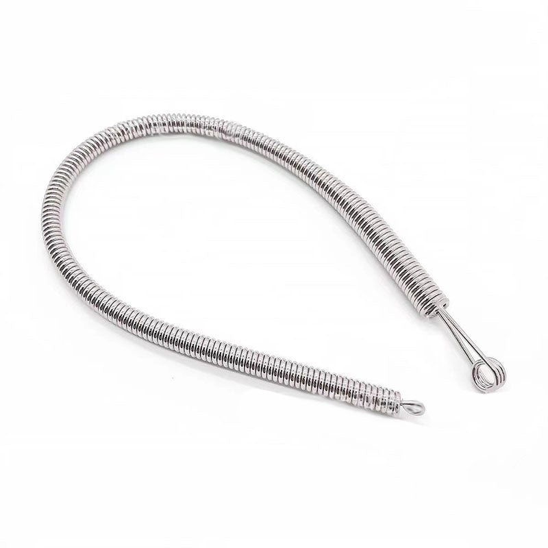 Herramienta multifuncional plegable con cordón elástico para enhebrar