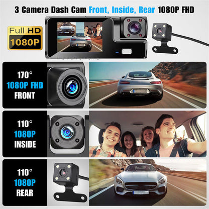 Cámara de tablero 1080P para coches
