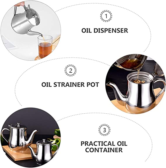 ✨ Oferta por tiempo limitado ✨Filtro de aceite de acero inoxidable
