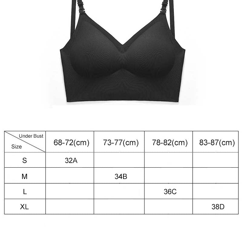 Seamless U-Shaped Low Back Bra