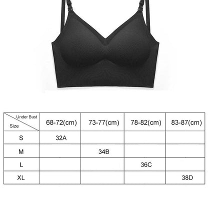 Seamless U-Shaped Low Back Bra