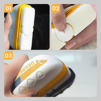 🔥Gran oferta de año nuevo🚗Cepillo de limpieza de película de aceite para coche