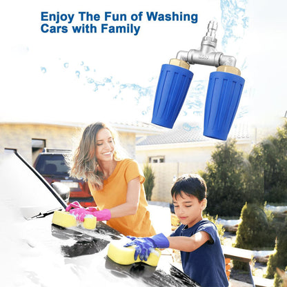 🎯🔥 ¡Oferta especial: -50%! 🚿 Boquilla Turbo de Acero Inoxidable 🌟 – Perfecta para terrazas, coches y fachadas 🏡🚗