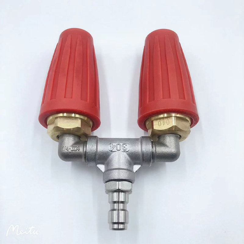 🎯🔥 ¡Oferta especial: -50%! 🚿 Boquilla Turbo de Acero Inoxidable 🌟 – Perfecta para terrazas, coches y fachadas 🏡🚗