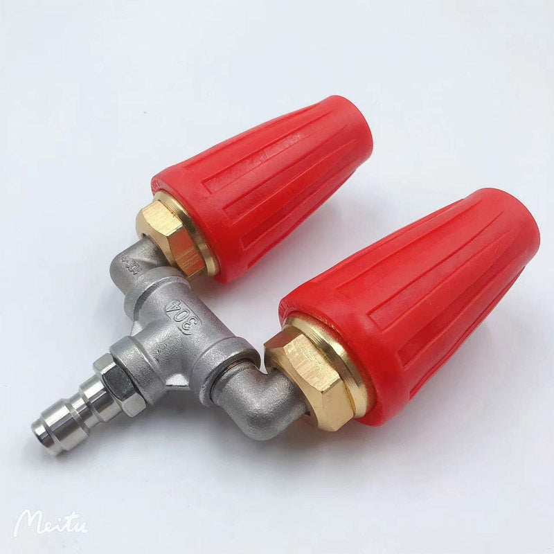 🎯🔥 ¡Oferta especial: -50%! 🚿 Boquilla Turbo de Acero Inoxidable 🌟 – Perfecta para terrazas, coches y fachadas 🏡🚗