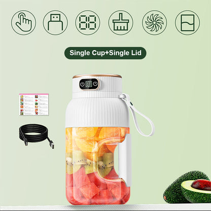 Multifunctional Portable Juicer Cup with Digital Display