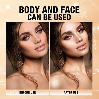 BUY 1 GET 1 FREE TODAY✨Instant Retouch Body Highlight Powder with Powder Pad