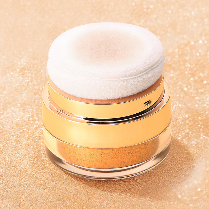 BUY 1 GET 1 FREE TODAY✨Instant Retouch Body Highlight Powder with Powder Pad