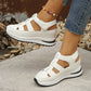 Sandalias con puntera cerrada para mujer