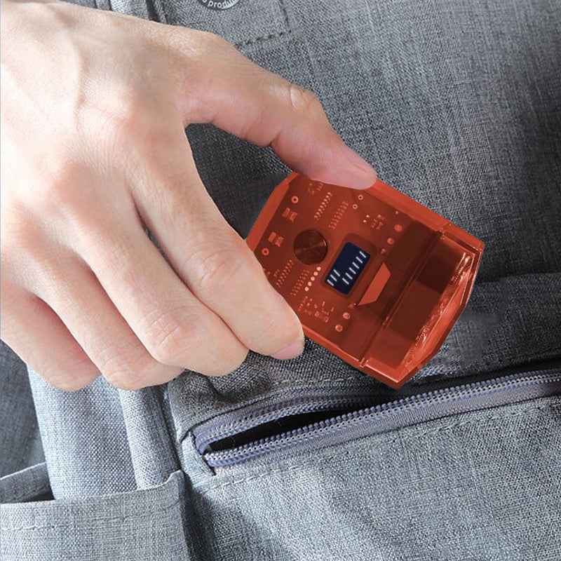 Mini Afeitadora Eléctrica Transparente con Bajo Nivel de Ruido