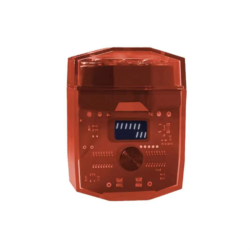 Mini Afeitadora Eléctrica Transparente con Bajo Nivel de Ruido