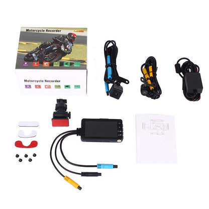 Dash Cam HD impermeable para motocicletas